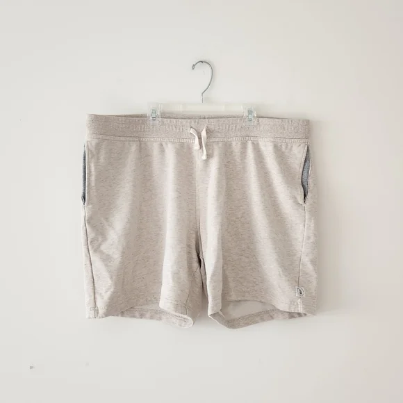 Chubbies 7 Inch Inseam Sweat Shorts Oatmeal Beige 2XL - Picture 5 of 5